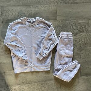 Lululemon lavender dew sweatsuit